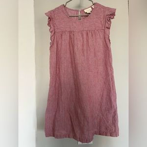 Cynthia Rowley Striped Linen Dress w/ Pockets!!